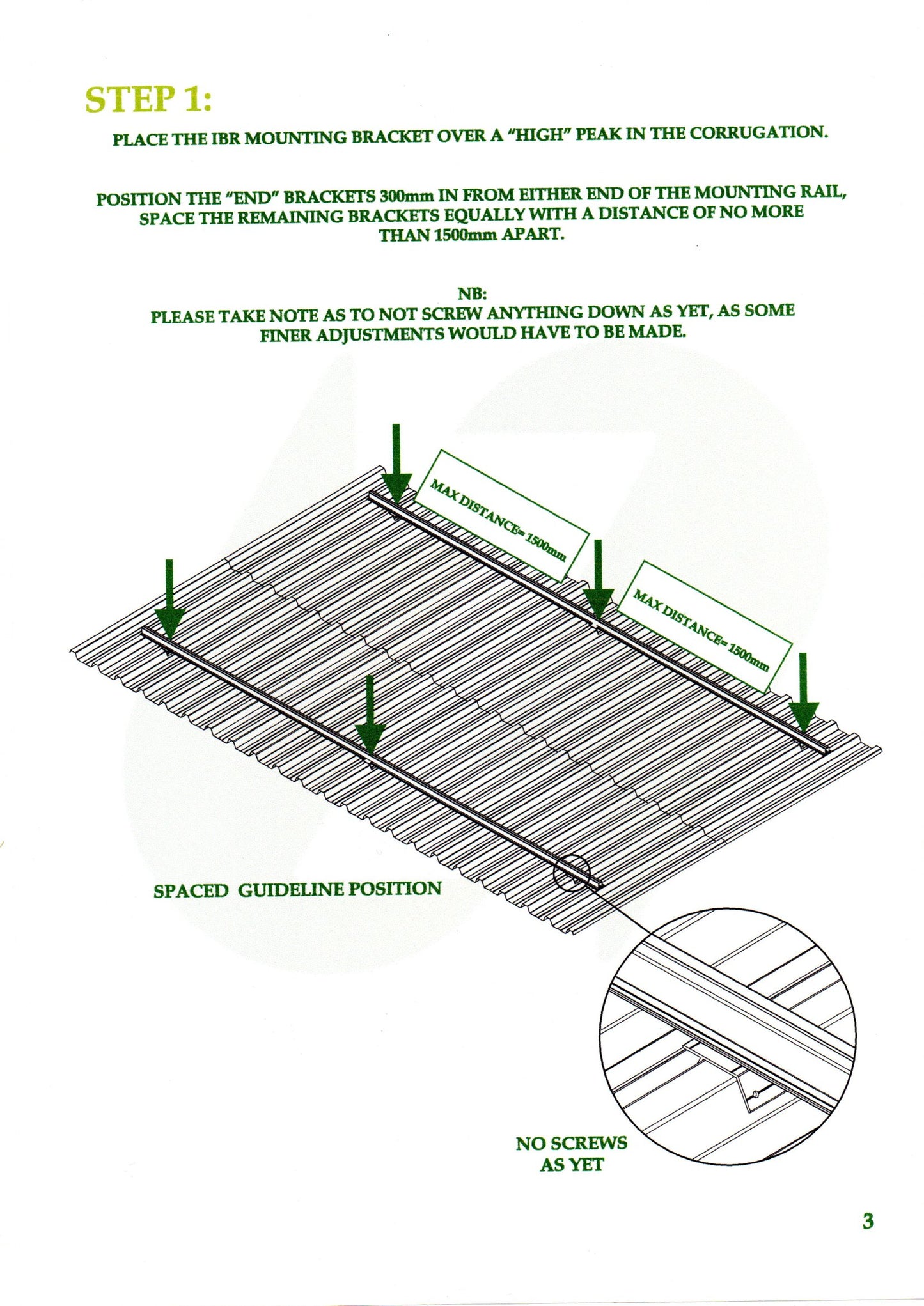 IBR-Roof Structure